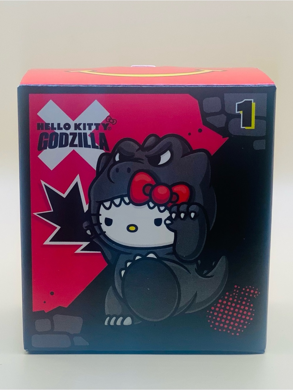 2026 McDonald’s x Hello kitty x Godzilla #1 toy